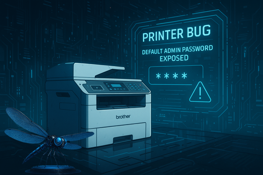 ototnata dragonfly with brother printer