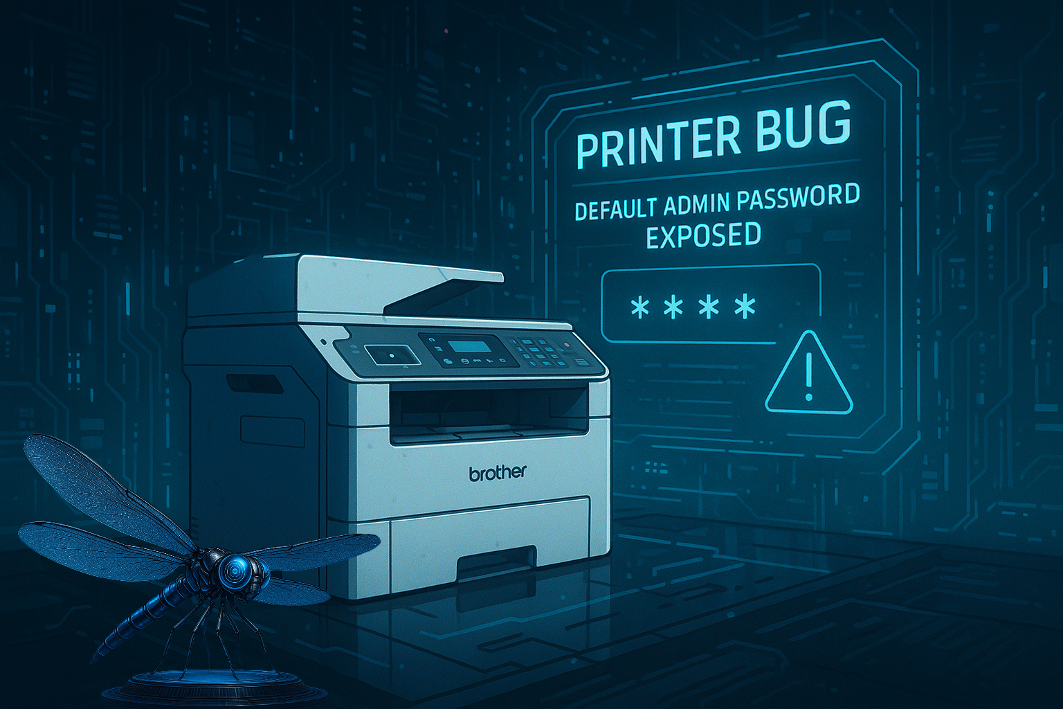 ototnata dragonfly with brother printer